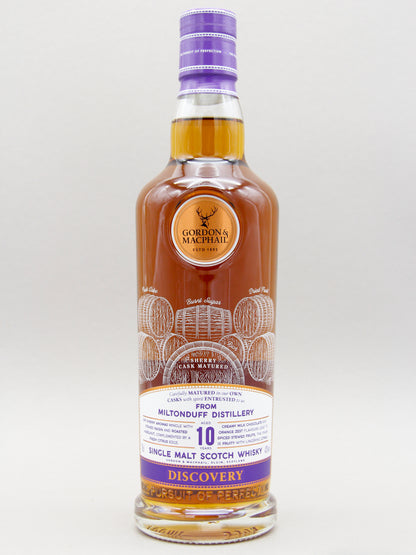 Gordon & Macphail Discovery, Miltonduff Distillery 10 Years, Single Malt Scotch Whisky (43%, 70cl)