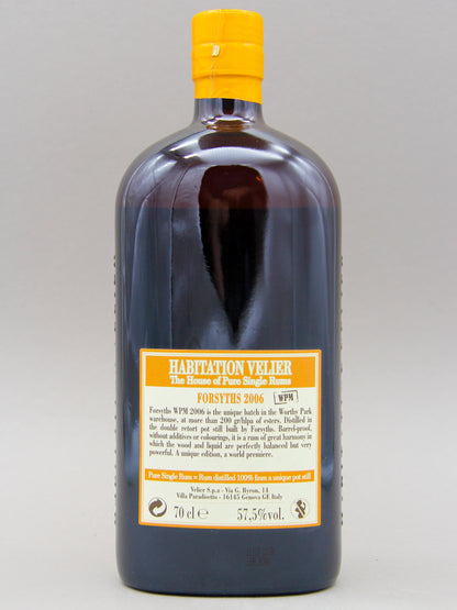 Habitation Velier, Forsyths 2006, WPM, Jamaica Pure Single Rum, Aged 11 years (57.5%, 70cl)