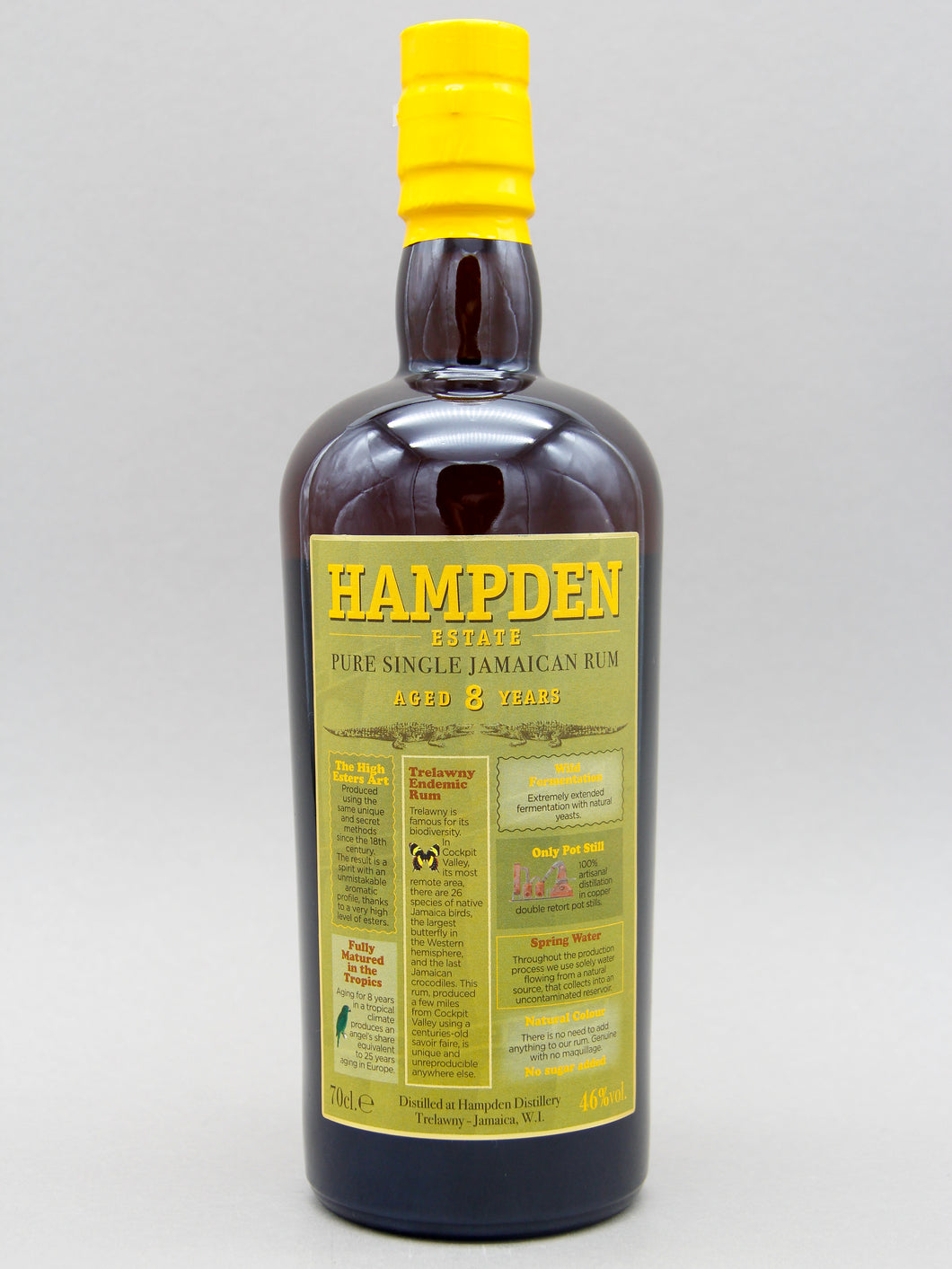 Hampden Estate 8 Years Rum, Jamaica, LMDW (46%, 70cl)