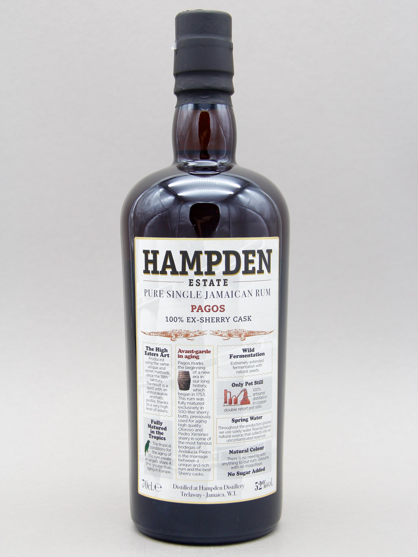 Hampden Estate, Pagos, 100% Ex-Sherry Cask, Jamaica, (52%, 70cl)