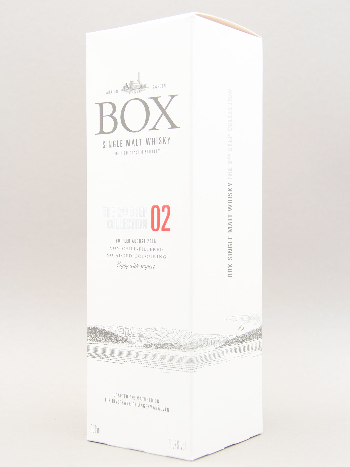 Box Second Step Collection 02, Swedish Whisky (51.2%, 50cl)