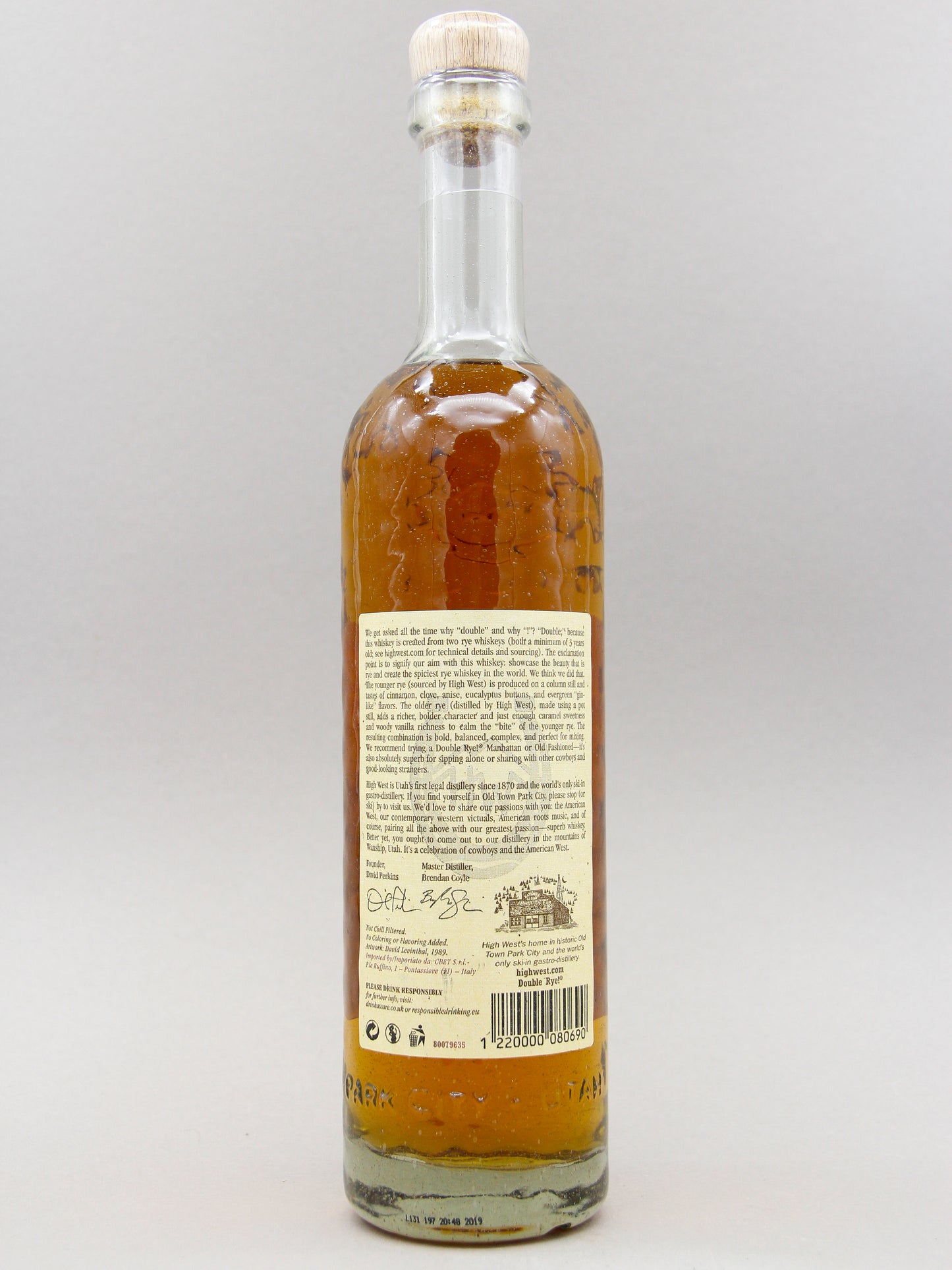 High West Double Rye Whiskey (46%, 70cl)