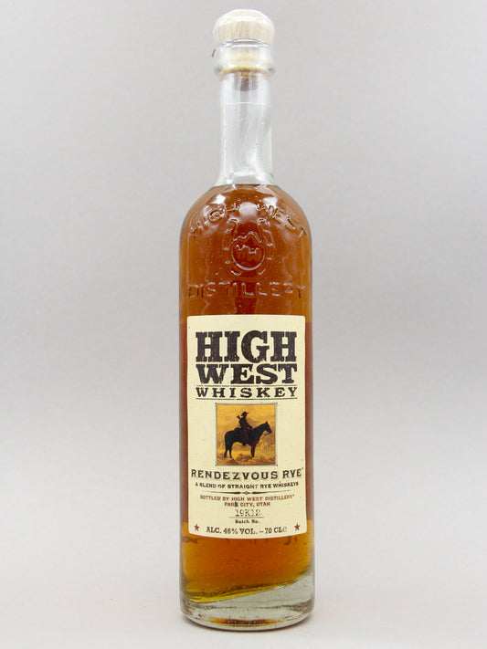 High West, Rendezvous Rye, Batch 19K12, Whiskey (46%, 70cl)