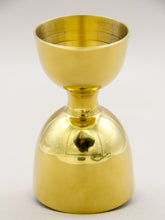 Load image into Gallery viewer, Hourglass Gold Jigger, Ronin, 3-6cl
