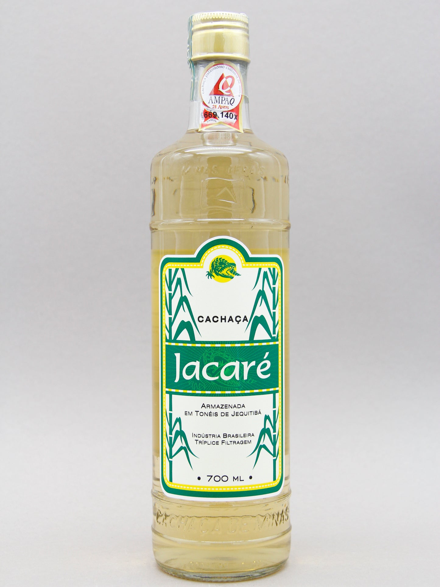 Cachaca Jacare, 1 Year (40%, 70cl)