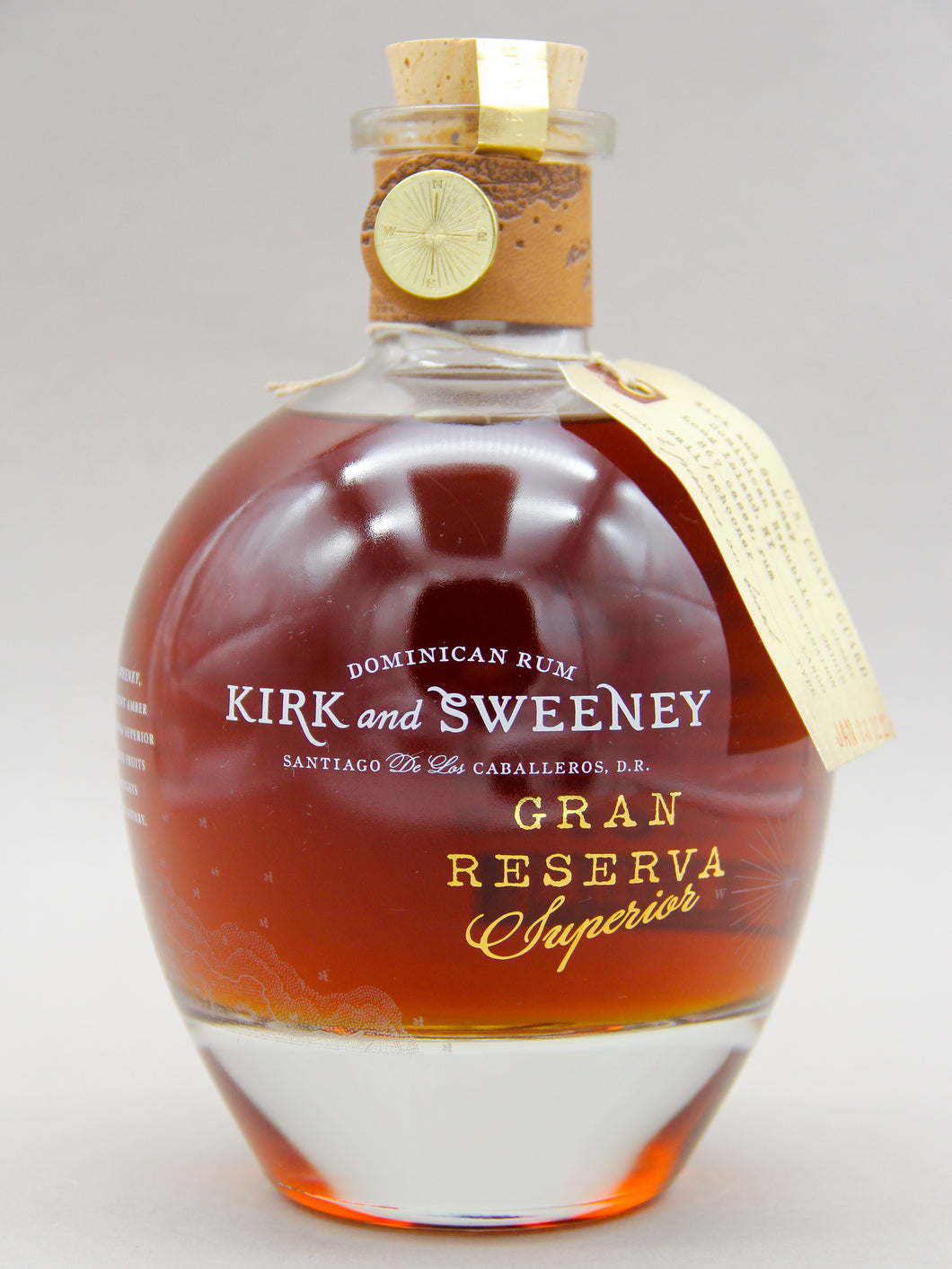 Kirk and Sweeney, Grand Reserva, Dominican Republic Rum (40%, 70cl)