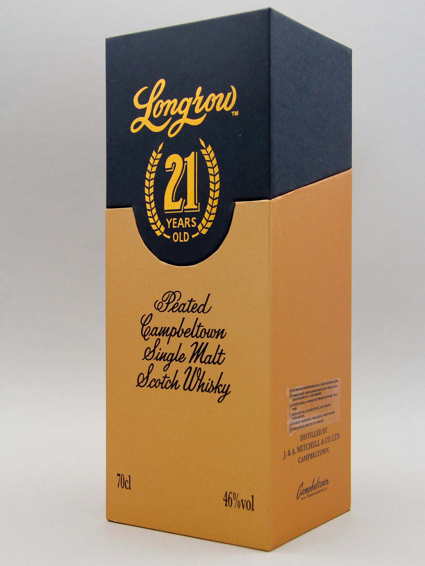 Longrow, 21 Years, November 2022, Campbeltown Single Malt Scotch Whisky (46%, 70cl)