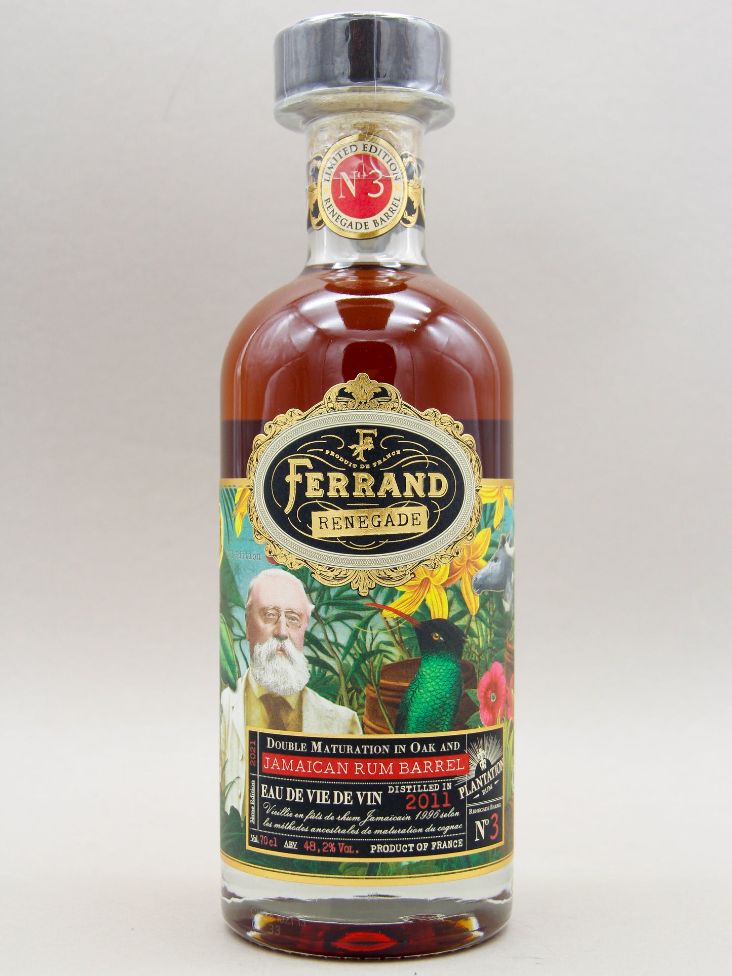 Maison Ferrand, Renegade Barrel No. 3, Eau-de Vie de Vin, France (48.2%, 70cl)