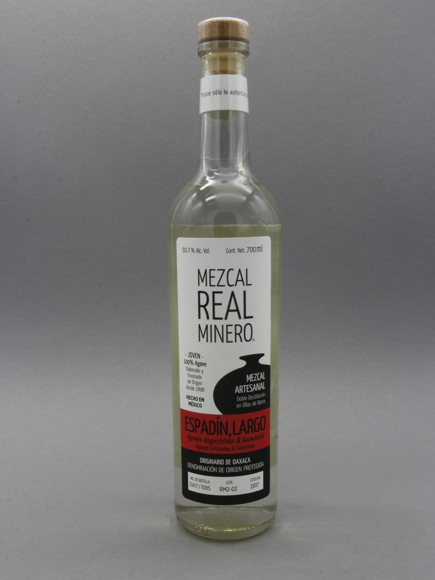 Mezcal Real Minero, Espadín & Largo (50.7%, 70cl)