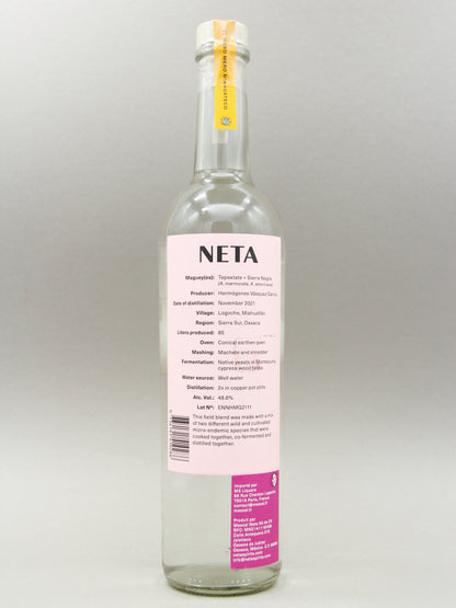 Neta, Sierra Niegra-Tepeztate Ensamble, Destilado De 100% Agave, Miahuatlán Oaxaca 2022 (48.6%, 70cl)