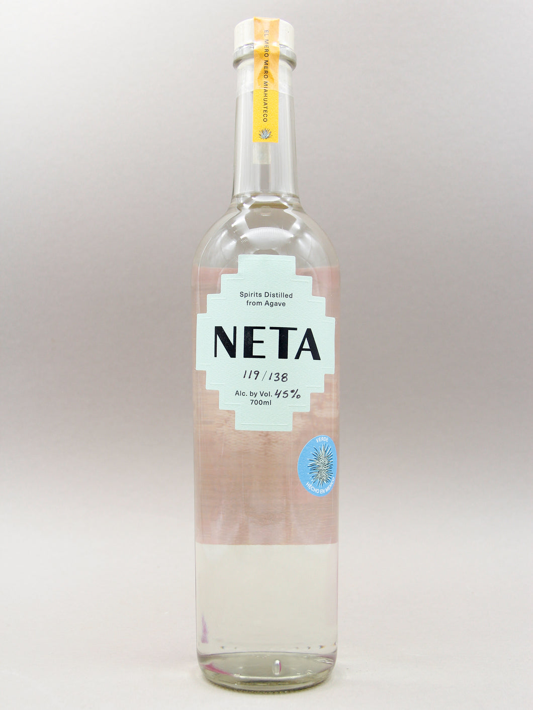 Neta, Cuixe Verde, Destilado De 100% Agave, Miahuatlán Oaxaca 2022 (45%, 70cl)