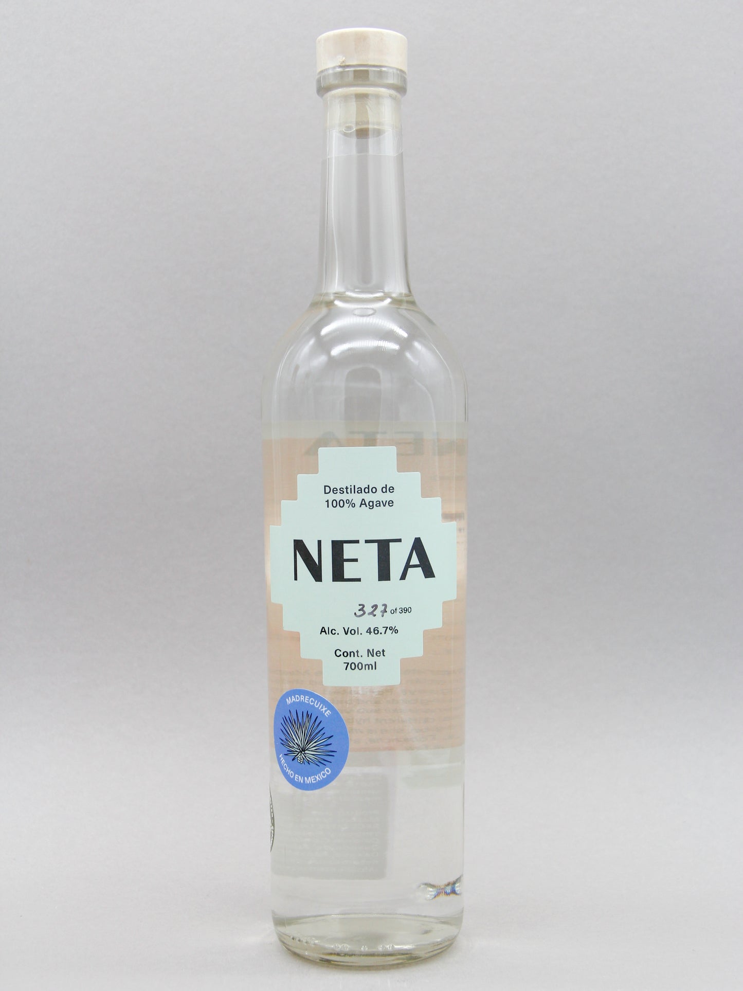 Neta, Madrecuixe, Destilado De 100% Agave, Grupo Productor Logoche, Lachiguizo, Miahuatlán Oaxaca, Ocotber 2018 (46,7%, 70cl)