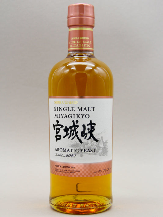 Nikka Whisky Miyagikyo. Single Malt, Aromatic Yeast, 2022, Japan (47%, 70cl)