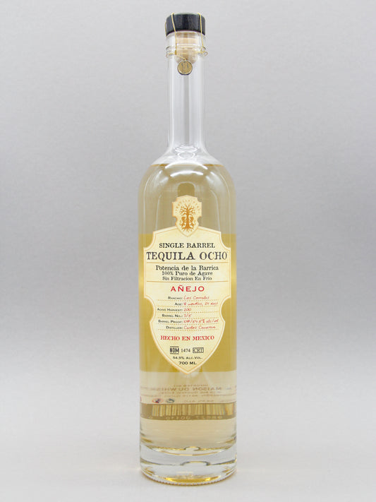 Ocho Anejo Single Barrel Tequila, 100% de Agave, Cask Strength (54.5%, 70cl)