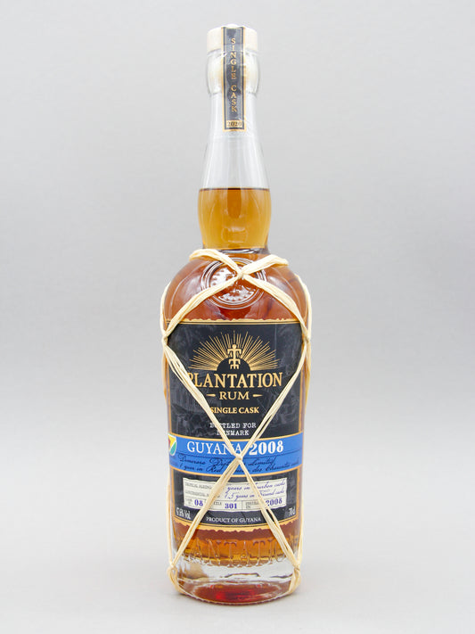 Plantation Rum, Single Cask Guyana 2008, Red Pineau (47,6%, 70cl)