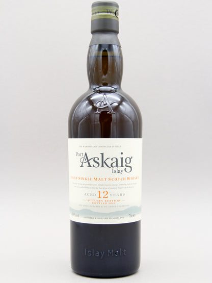 Port Askaig 12 Year Old, Autumn Edition, Islay Single Malt Scotch Whisky (45.8%, 70cl)