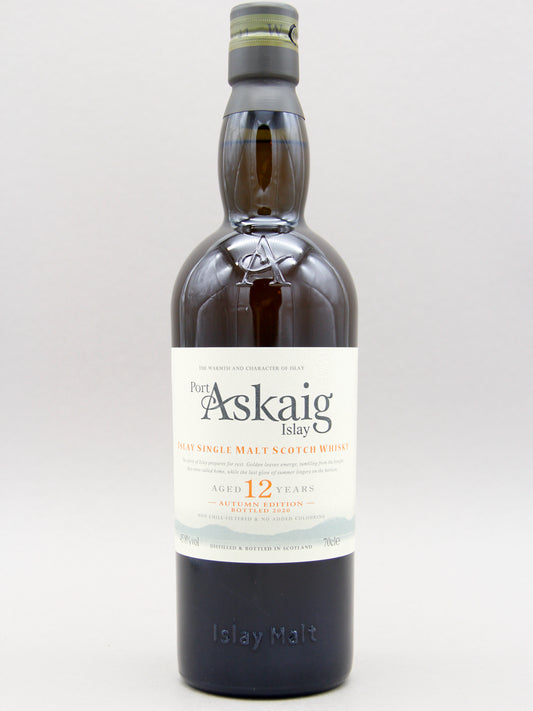 Port Askaig 12 Year Old, Autumn Edition, Islay Single Malt Scotch Whisky (45.8%, 70cl)