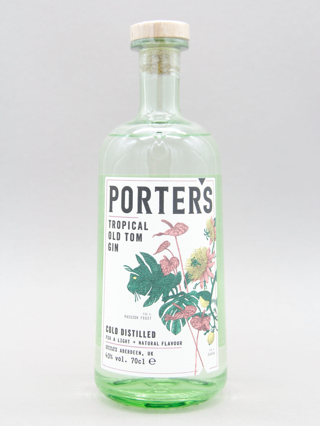Porter's Tropical Old Tom Gin, Scotland (40%, 70cl)