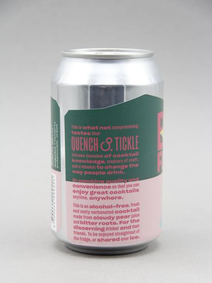 Quench & Tickle: Bench Rafting, Zesty Carbonated Cocktail (0.0%, 33cl)