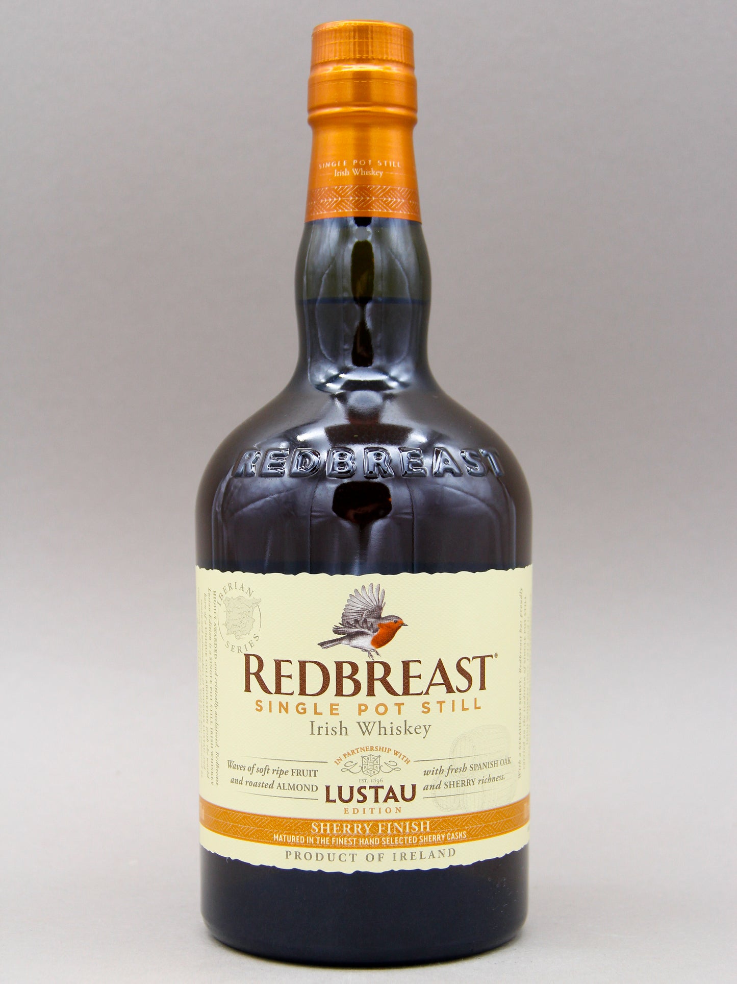 Redbreast, Irish Single Pot Still Whiskey, Sherry Finish, Partnership with Lustau Edition (46%, 70cl)