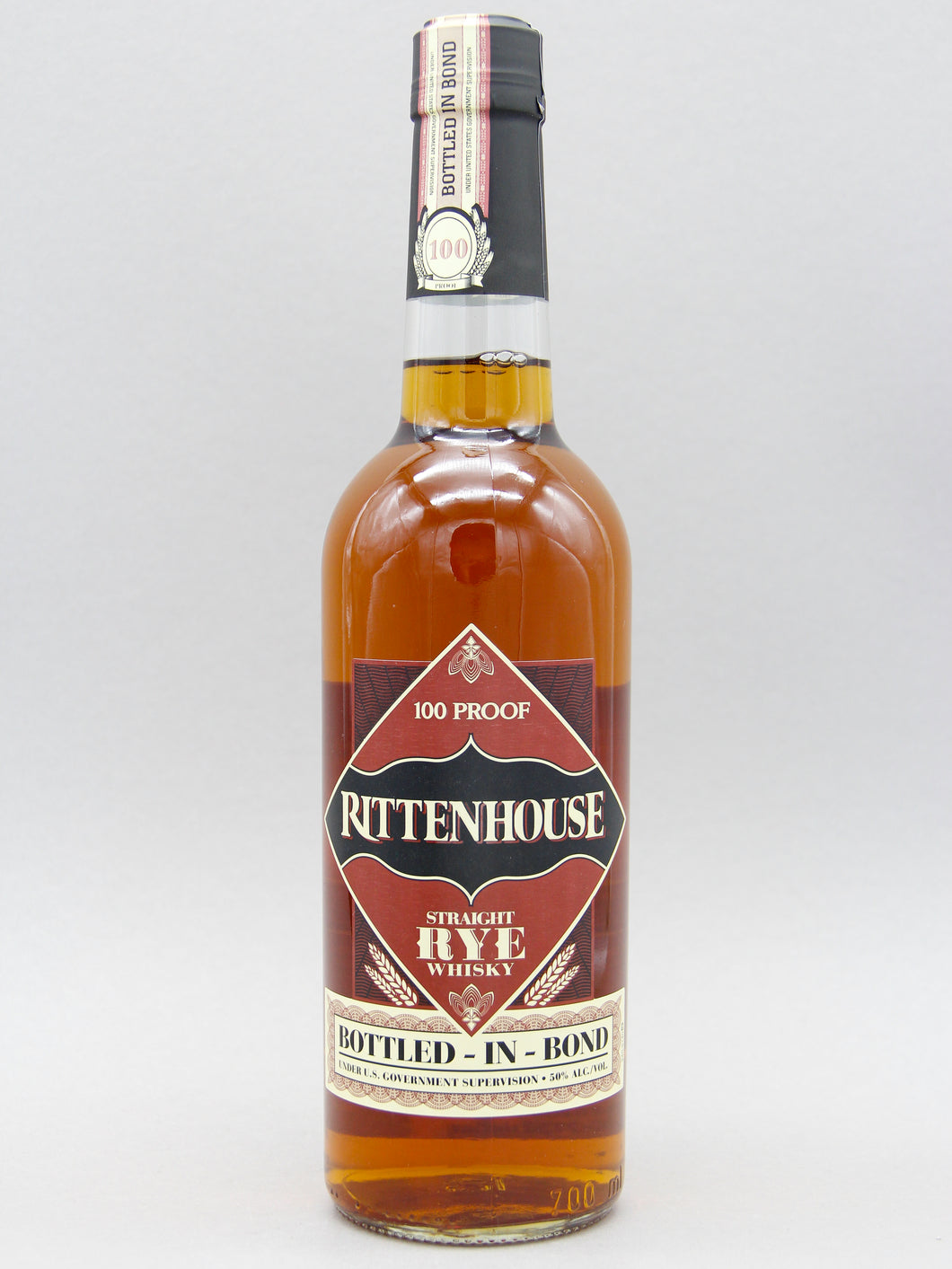 Rittenhouse 100 Rye Whiskey (50%, 70cl)