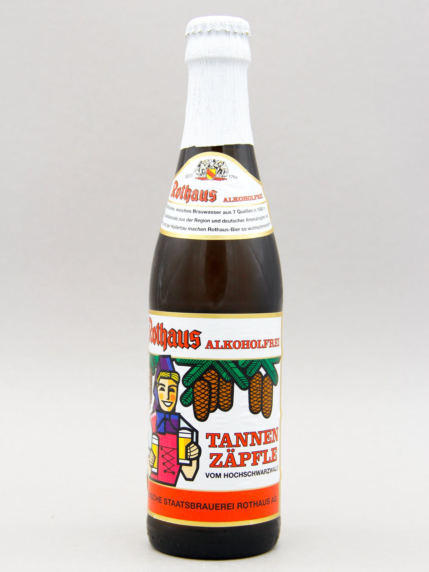 Rothaus Tannenzäpfle Alkoholfri Pilsner, Germany (0.4%, 33cl)