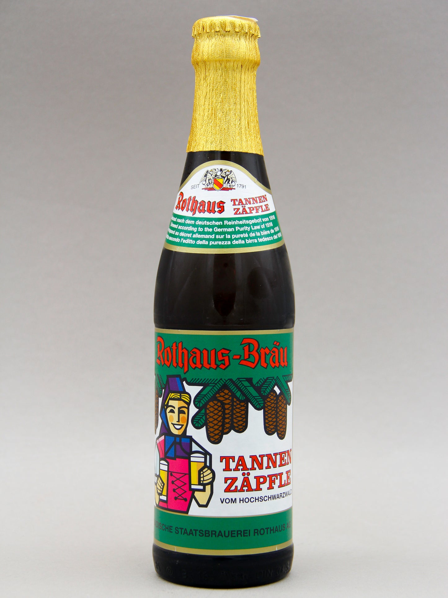 Rothaus Tannenzäpfle Pilsner, Germany (5.1%, 33cl)