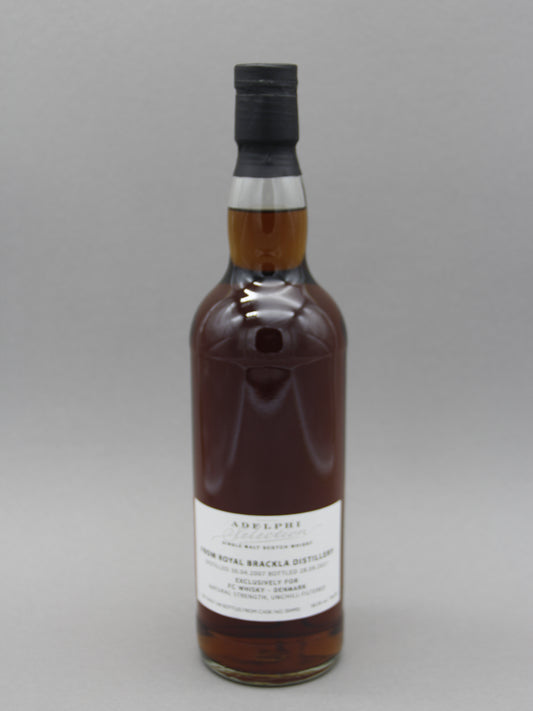 Royal Brackla 2007-2021, Adelphi Selection, Single Malt Scotch Whisky (58.5%, 70cl)