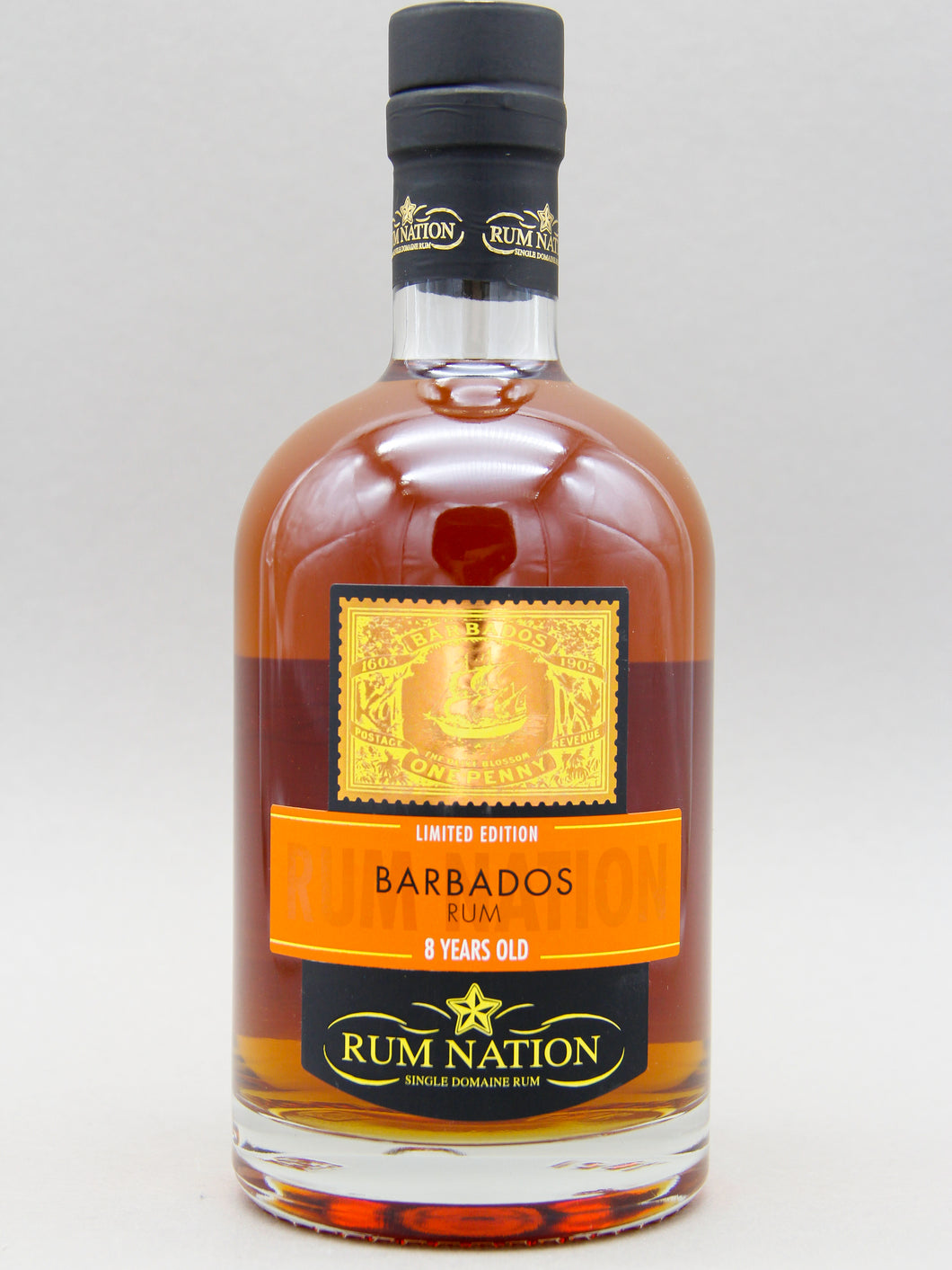 Rum Nation, Barbados, 8 Years, 2019 Release (40%, 70cl)