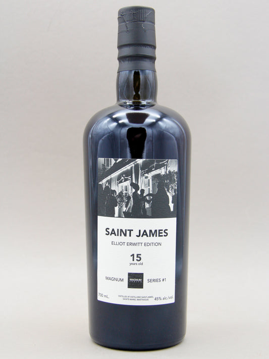 Saint James Rhum Agricole, 15 Years Old, Elliott Erwitt Edition, Magnum Series #1, Martinique, 2004/2006 (45%, 70cl)