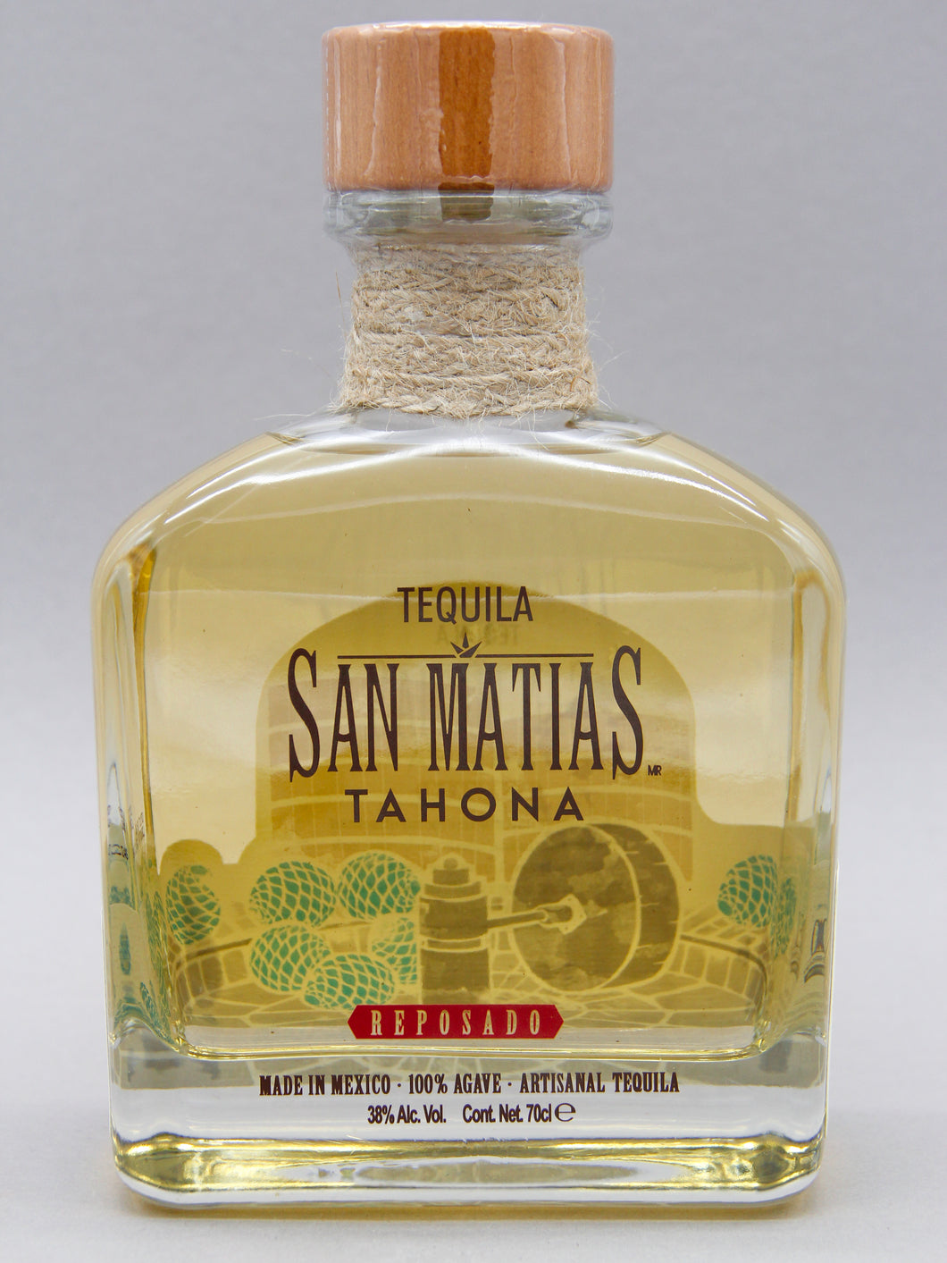 San Matias Tahona, Tequila Reposado (38%, 70cl)