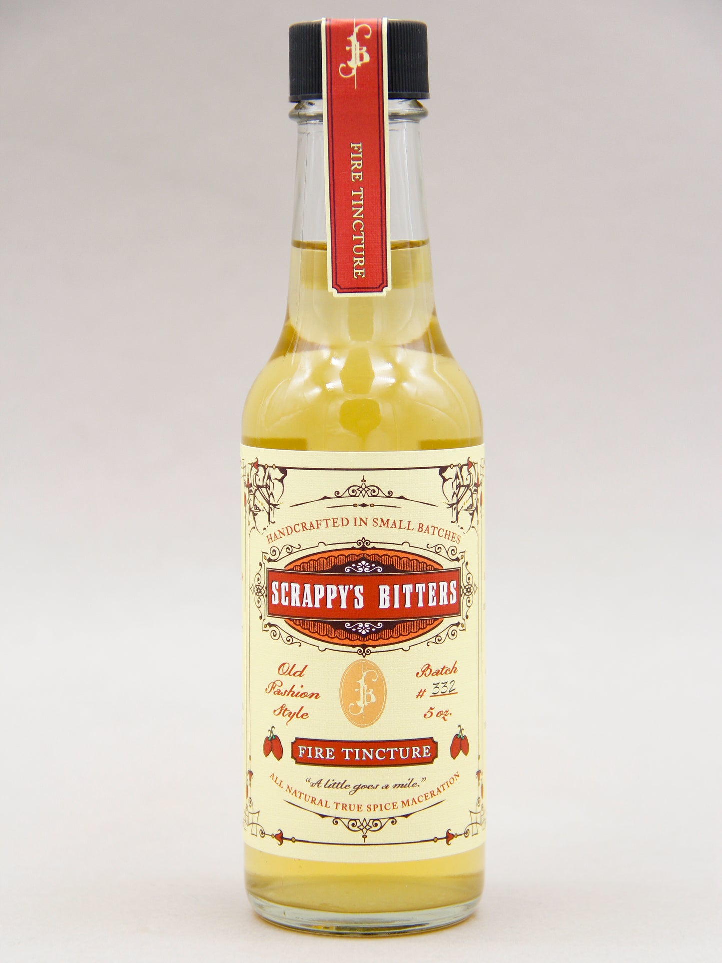 Scrappy's Bitters, Fire Tincture (44.3%, 5oz)