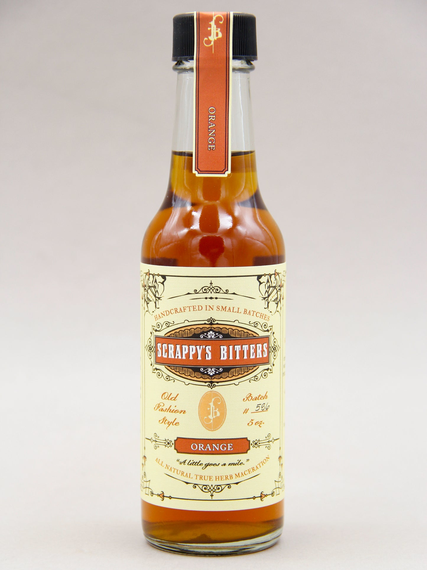 Scrappy's Bitters, Orange (43.9%, 5oz)