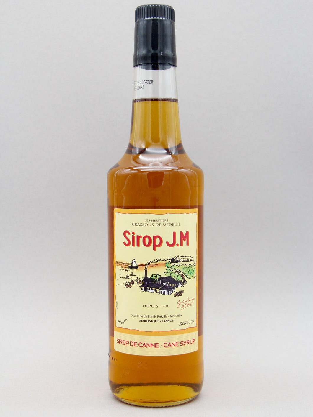 Rhum J.M. Sugar Cane Syrup, Martinique (70cl)