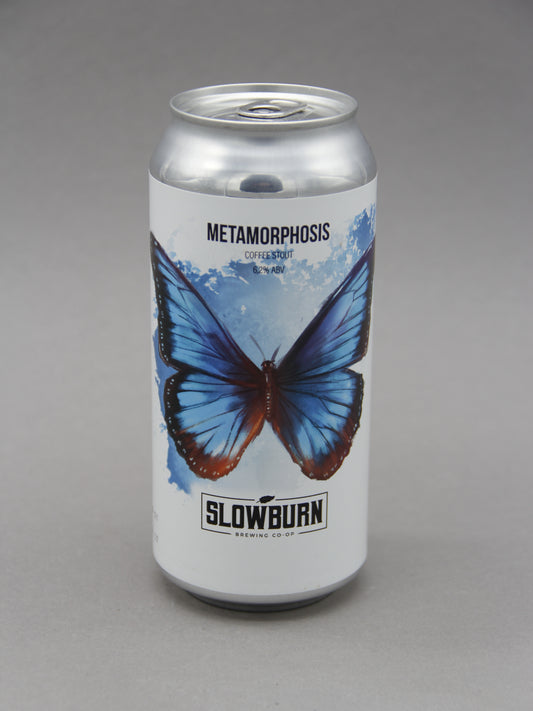 Slowburn: Metamorphosis, Coffee Stout (6.2%, 44cl CAN)