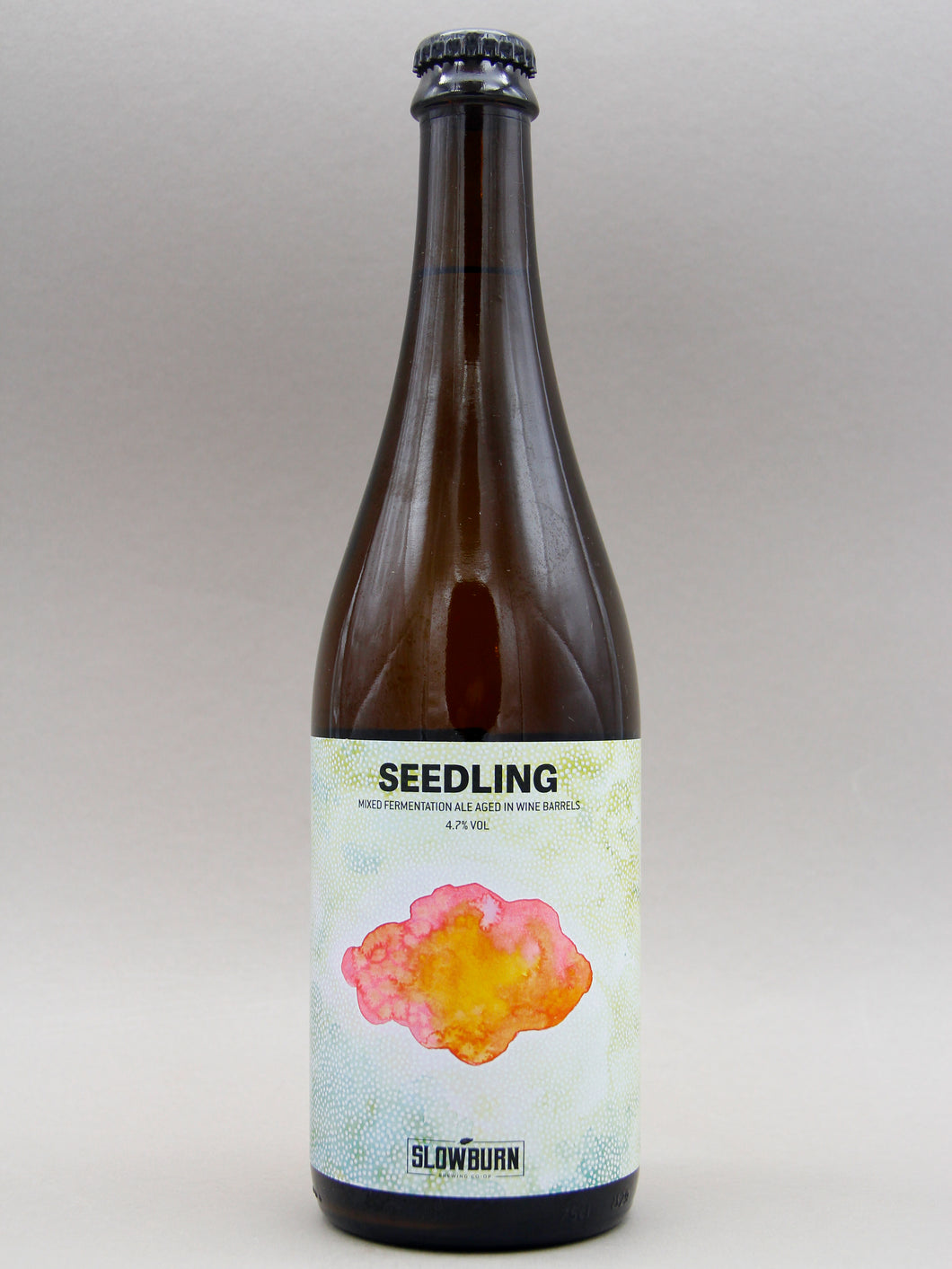 Slowburn: Seedling, Mixed Fermentation Ale Aged In Wine Barrels (4.7%, 75cl)