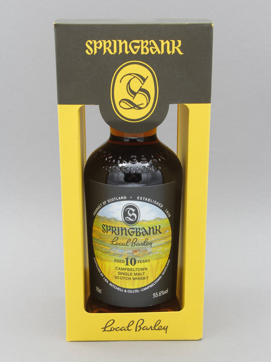 Springbank 10 Years Local Barley, 2010, Campbeltown Single Malt, Scotch Whisky (55.6%, 70cl)