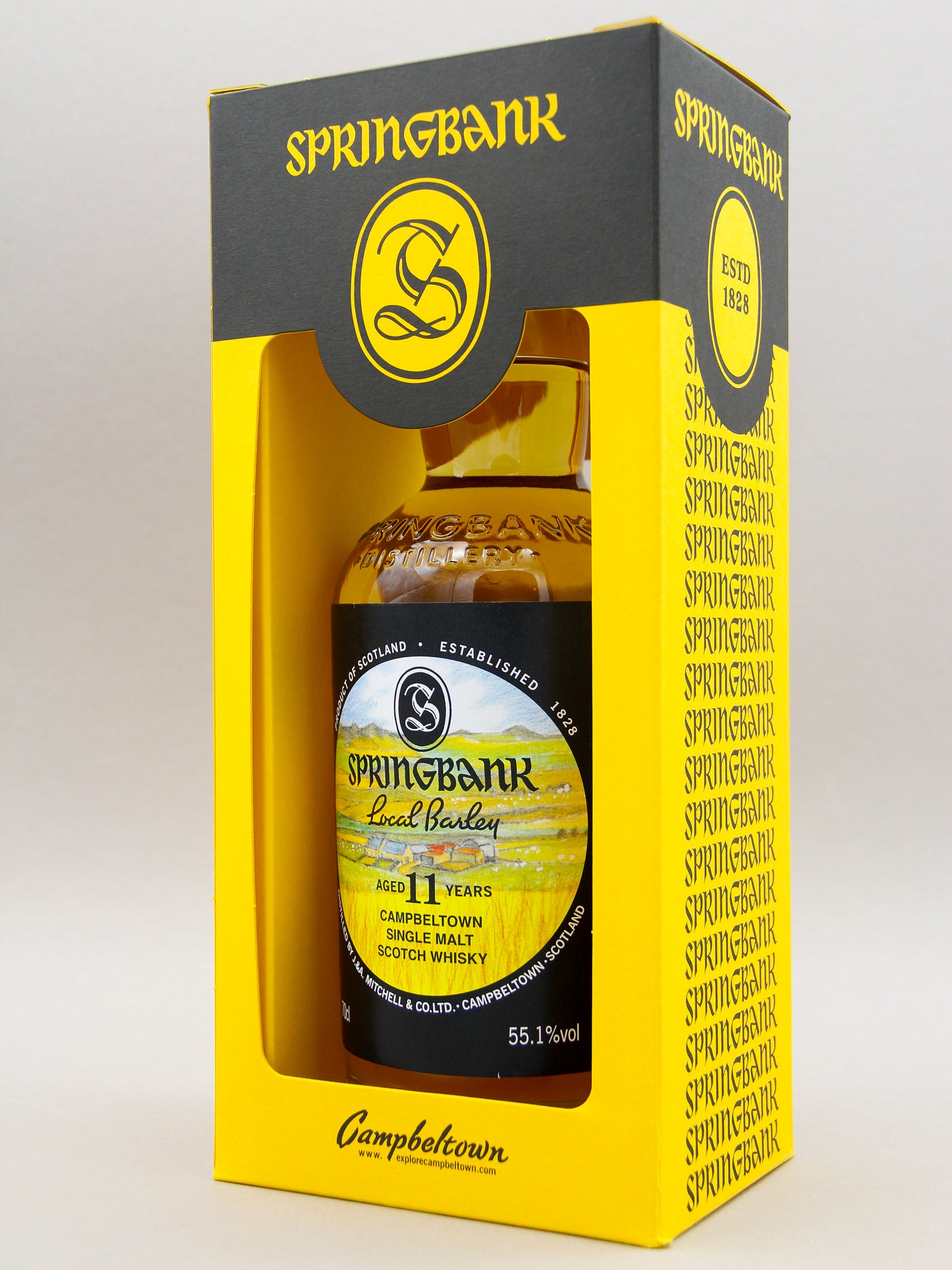 Springbank 11 Years Local Barley, May 2011 - December 2022, Campbeltown Single Malt, Scotch Whisky (55.1%, 70cl)