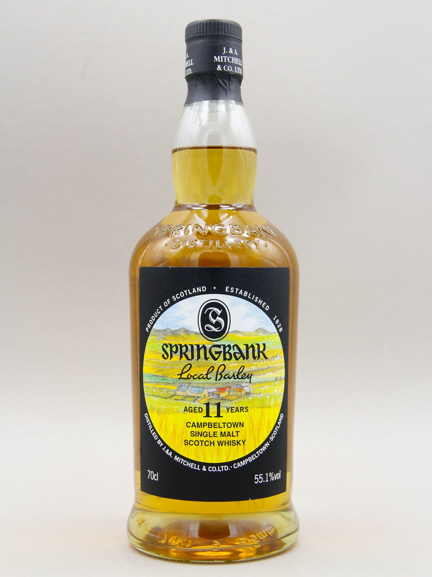 Springbank 11 Years Local Barley, May 2011 - December 2022, Campbeltown Single Malt, Scotch Whisky (55.1%, 70cl)