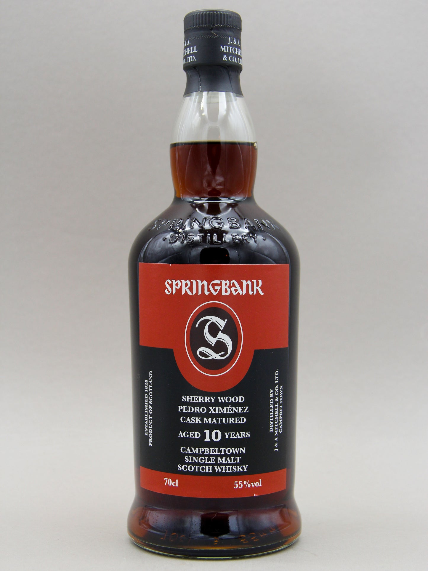 Springbank 10 Year, Pedro Ximenez Sherry Wood, November 2022, Campbeltown Single Malt Scotch Whisky (55%, 70cl)