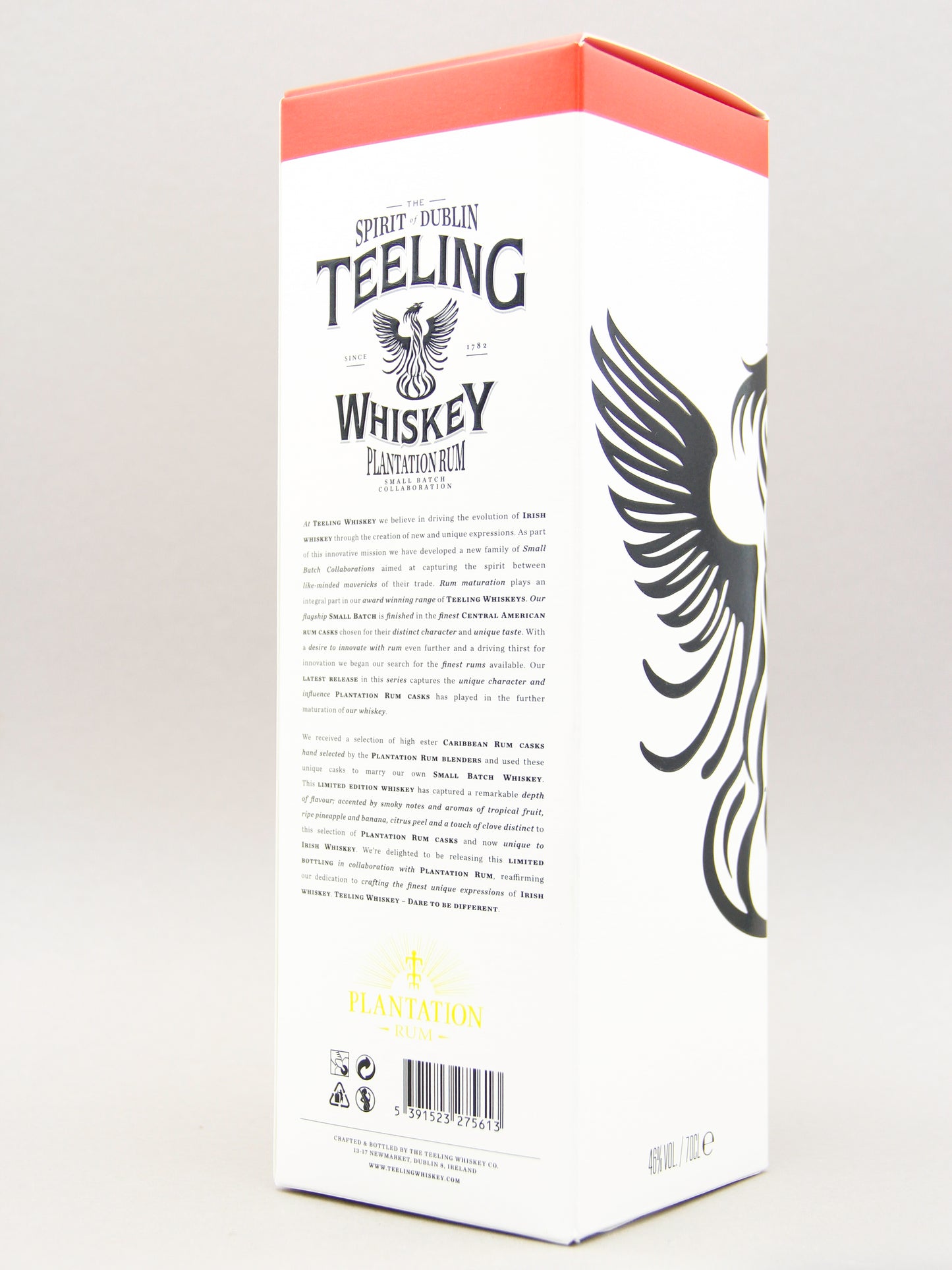 Teeling Irish Whiskey, Plantation Rum Cask Finish (46%, 70cl)