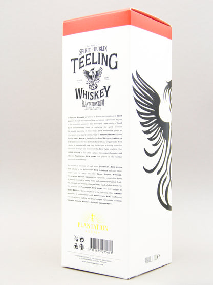 Teeling Irish Whiskey, Plantation Rum Cask Finish (46%, 70cl)