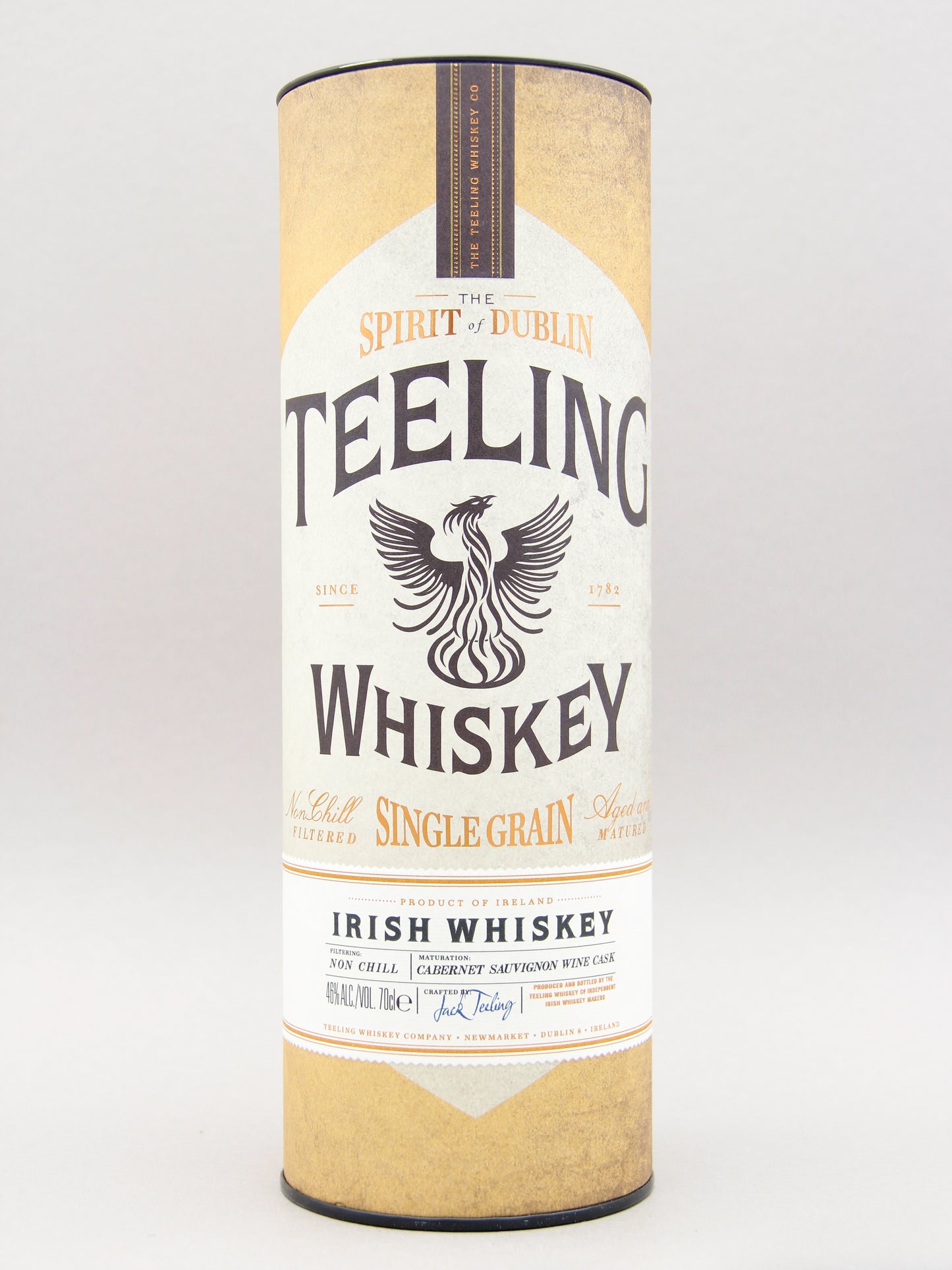 Teeling Single Grain Irish Whiskey, Wine Cask Finish (46%, 70cl)