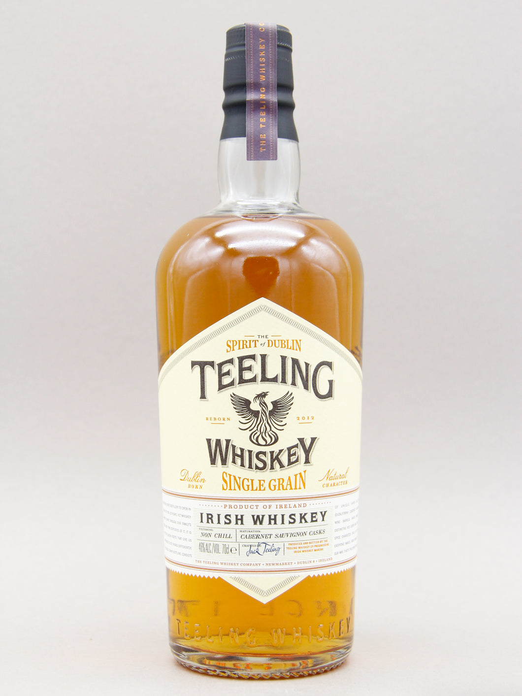 Teeling Single Grain Irish Whiskey, Wine Cask Finish (46%, 70cl)