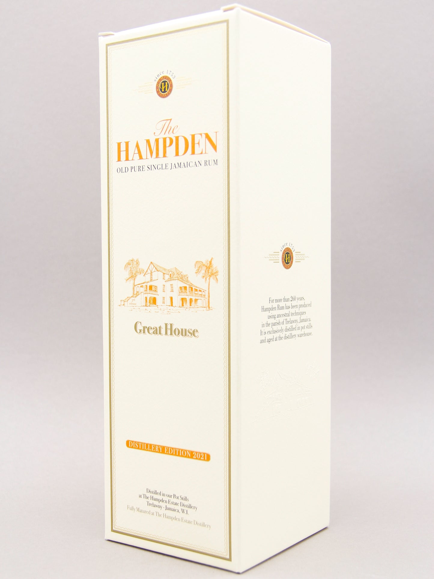 Hampden, Great House, Distillery Edition 2021, Old Pure Single Jamaican Rum (55%, 70cl)