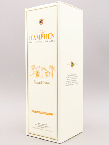 Hampden, Great House, Distillery Edition 2021, Old Pure Single Jamaican Rum (55%, 70cl)