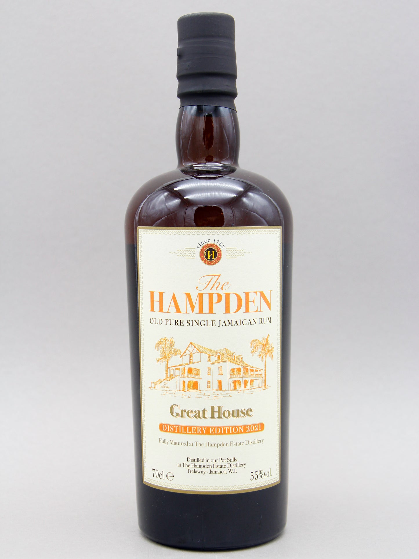 Hampden, Great House, Distillery Edition 2021, Old Pure Single Jamaican Rum (55%, 70cl)