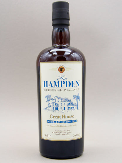 Hampden, Great House, Distillery Edition 2022, Old Pure Single Jamaican Rum (55%, 70cl)