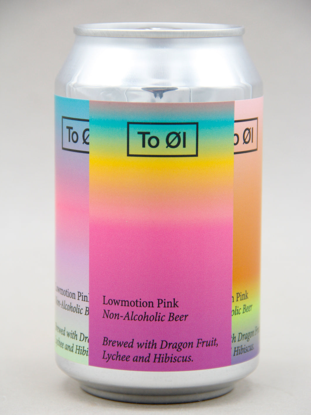 To Øl: Lowmotion Pink, Non-Alcoholic Beer (0.3%, 33cl CAN)