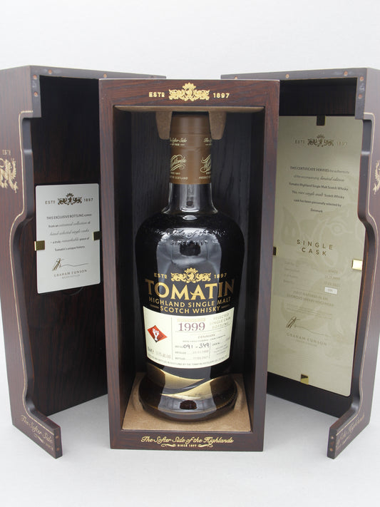 Tomatin 1999, 21 Years Oloroso Hogshead Scotch Whisky, Cask #43403 (54.8%, 70cl)